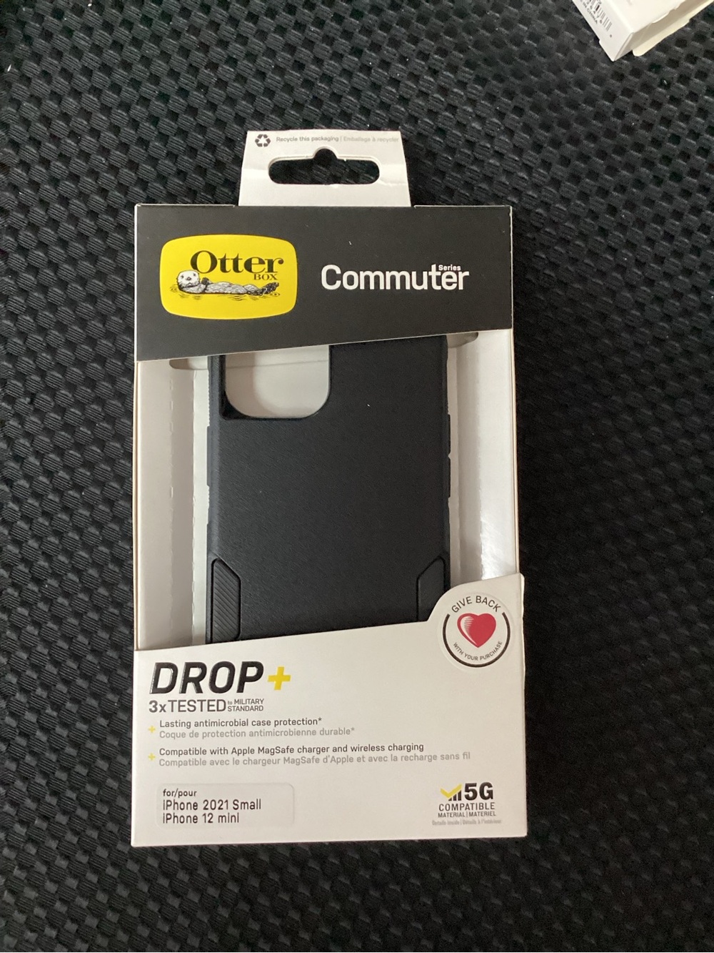 OtterBox Commuter Series Black Protective Case for iPhone 12 mini